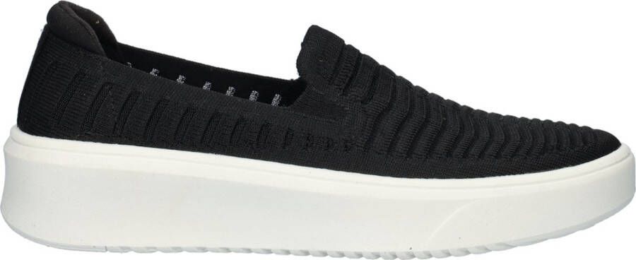 Skechers Court Break Heat Breaker Dames Sneakers Zwart