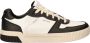 Skechers Court Classic Jade dames sneaker Wit zwart - Thumbnail 1