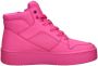 Skechers Court High sneakers roze Meisjes Imitatieleer Effen 36 - Thumbnail 2