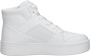 Skechers Court High Color Voltage Sneakers Hoog wit - Thumbnail 1