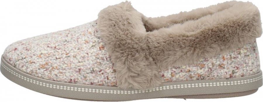 Skechers Cozy Campfire dames pantoffels beige Extra comfort Memory Foam