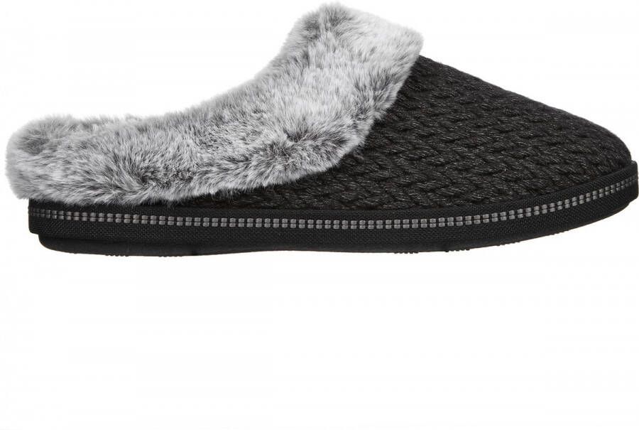 Skechers COZY CAMPFIRE COZY TIMES dames pantoffels Zwart