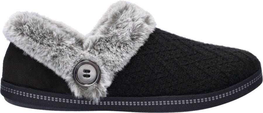 Skechers Cozy Campfire dames pantoffel Zwart