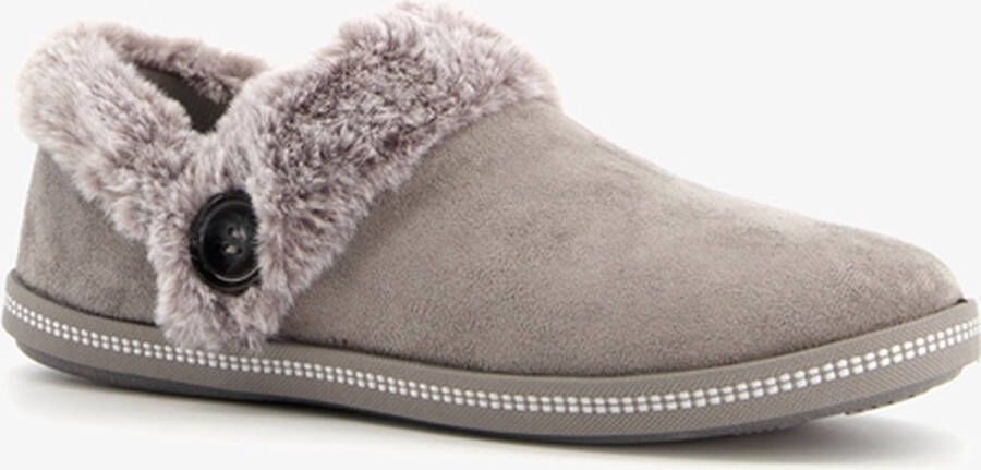 Skechers Cozy Campfire gevoerde dames pantoffels Beige