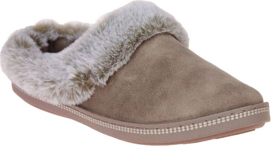 Skechers Cozy Campfire Taupe Pantoffel