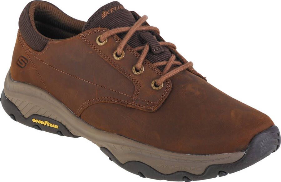 Skechers Craster Fenzo heren sneaker Cognac