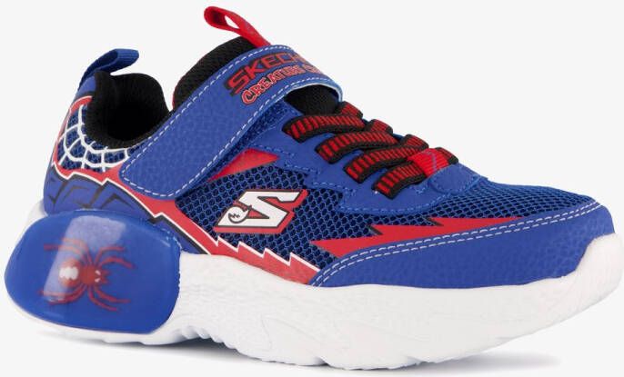 Skechers Creature-Crawlers jongens sneakers spin Blauw