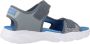 Skechers S-Slights Creature of Splash sandalen met lampjes grijs Jongens Imitatieleer 28 - Thumbnail 6