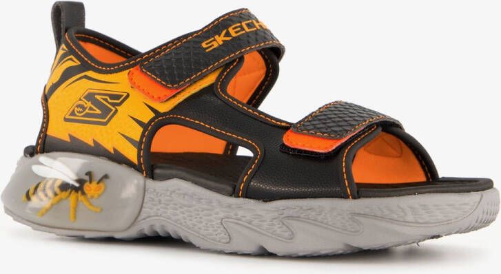Skechers Creature-Splash jongens sandalen zwart