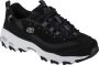 Skechers Sportieve leren sneakers voor actieve vrouwen Black Dames - Thumbnail 1