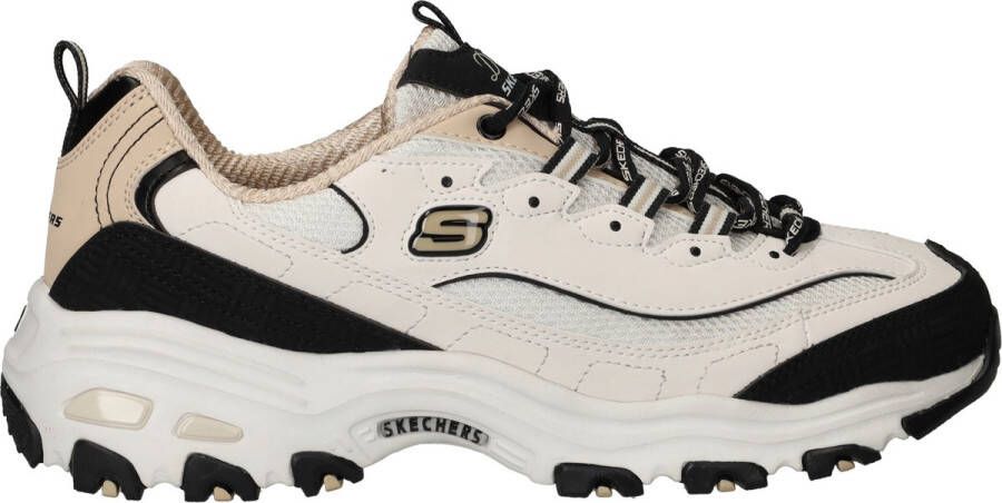 Skechers D Lites Retro Rewind Sneakers Dames Beige