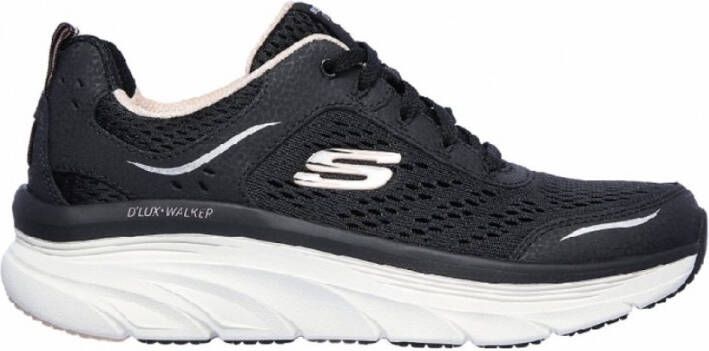 Skechers D'lux Walker Infinite Motion Sneakers Vrouwen zwart roze