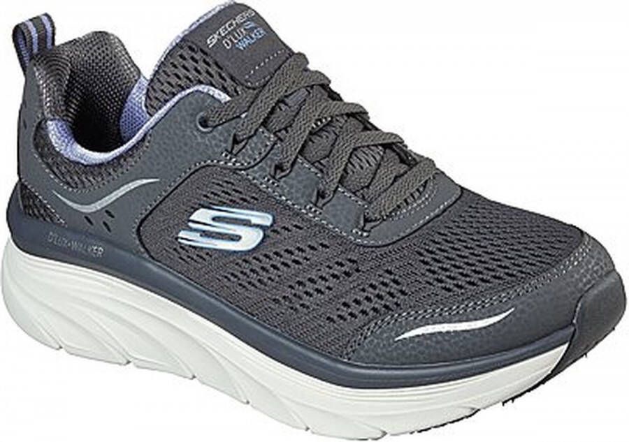 Skechers D LUX Walker Infinite Motion sneakers Grijs Dames