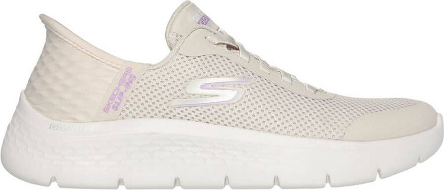 Skechers Go Walk Flex-Grand Entry Slip-Ins instapper Beige Dames