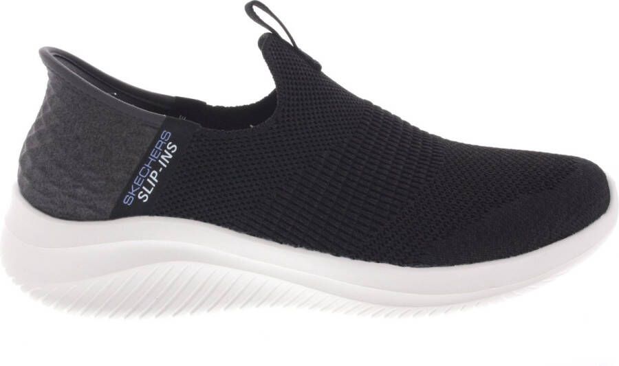 Skechers Hands Free Slip-Ins Ultra Flex 3.0 Smooth Step VEGAN Instapper Dames Zwart