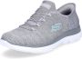 Skechers Instappers SUMMITS DAZZLING HAZE Slip-ins sneaker vrijetijdsschoen met subtiele contrastdetails - Thumbnail 1