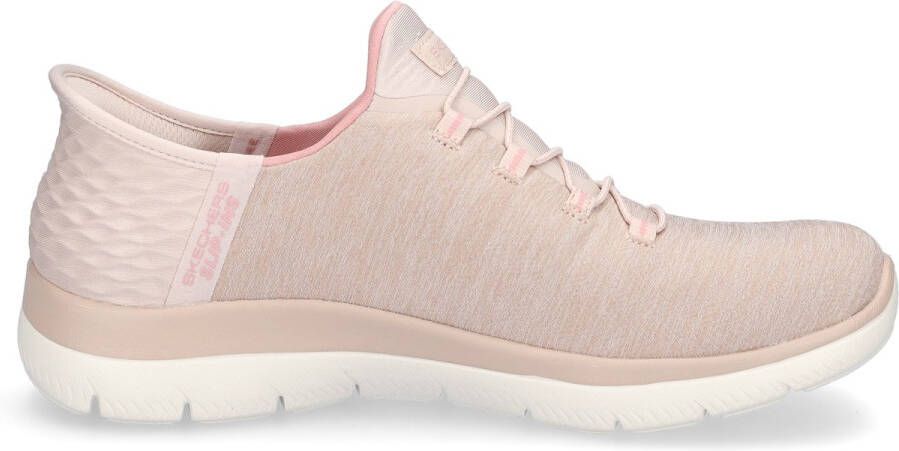 Skechers Instappers SUMMITS DAZZLING HAZE Slip-ins sneaker vrijetijdsschoen met subtiele contrastdetails