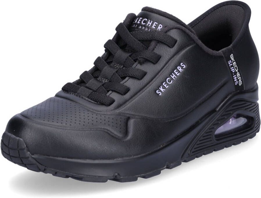 Skechers Slip-on sneakers Uno Easy Air instapschoen slippers plateausneaker met sleehak