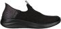 Skechers Slip-ins Ultra Flex 3.0M Smooth Step Dames Instappers Zwart - Thumbnail 1