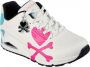 Skechers Dames schoenen 155227 UNO CROSSING HEARTS WMLT - Thumbnail 2