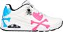 Skechers Dames schoenen 155227 UNO CROSSING HEARTS WMLT - Thumbnail 3