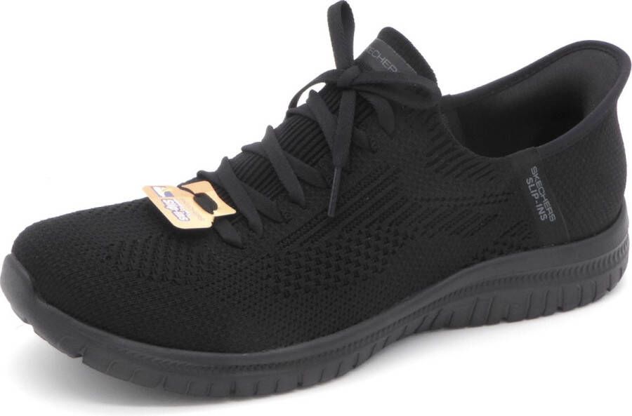 Skechers Slip-on sneakers VIRTUE-DIVINITY Instapschoen slipper vrijetijdsschoen met sierveters om in te stappen