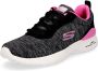 Skechers skech air dynamight hardloopschoenen zwart roze dames - Thumbnail 3