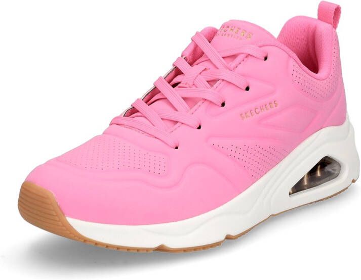 Skechers dames sneaker Tres-Air UNO Ah-Mazingwekkend roze