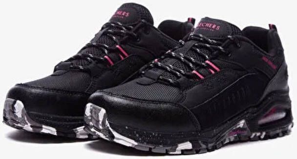 Skechers Dames Sneakers UNO TRAIL COOL TREK Zwart EU Comfortabel en Waterafstotend met Air-Cooled Memory Foam en GOODYEAR Grip