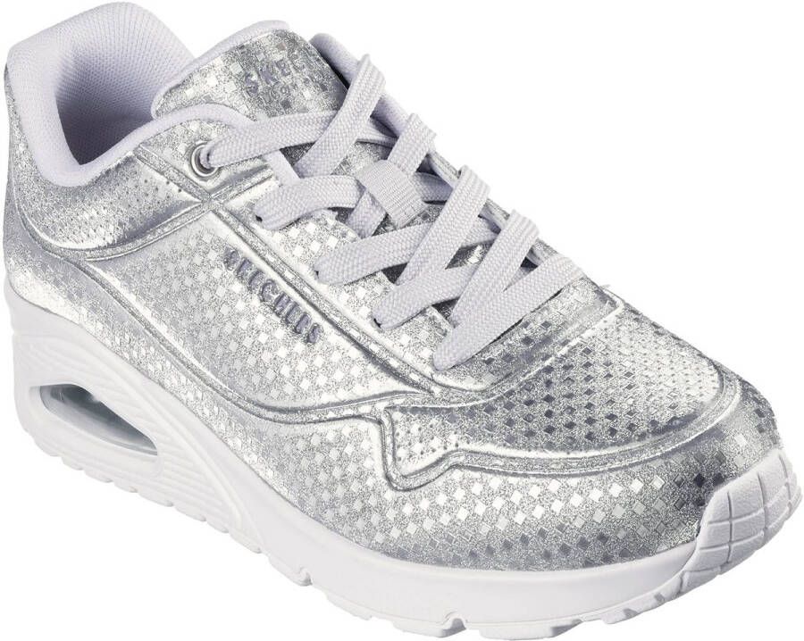Skechers Dames Street UNO Disco Nite Sneakers 177162 SIL Silver - Foto 2