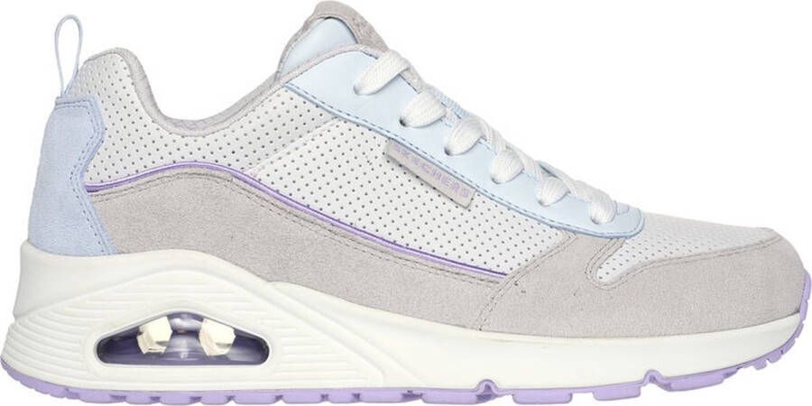 Skechers Sneakers UNO-TWO MUCH FUN met air-cooled memory foam vrijetijdsschoen lage schoen veterschoen - Foto 3