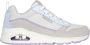 Skechers Sneakers UNO-TWO MUCH FUN met air-cooled memory foam vrijetijdsschoen lage schoen veterschoen - Thumbnail 3