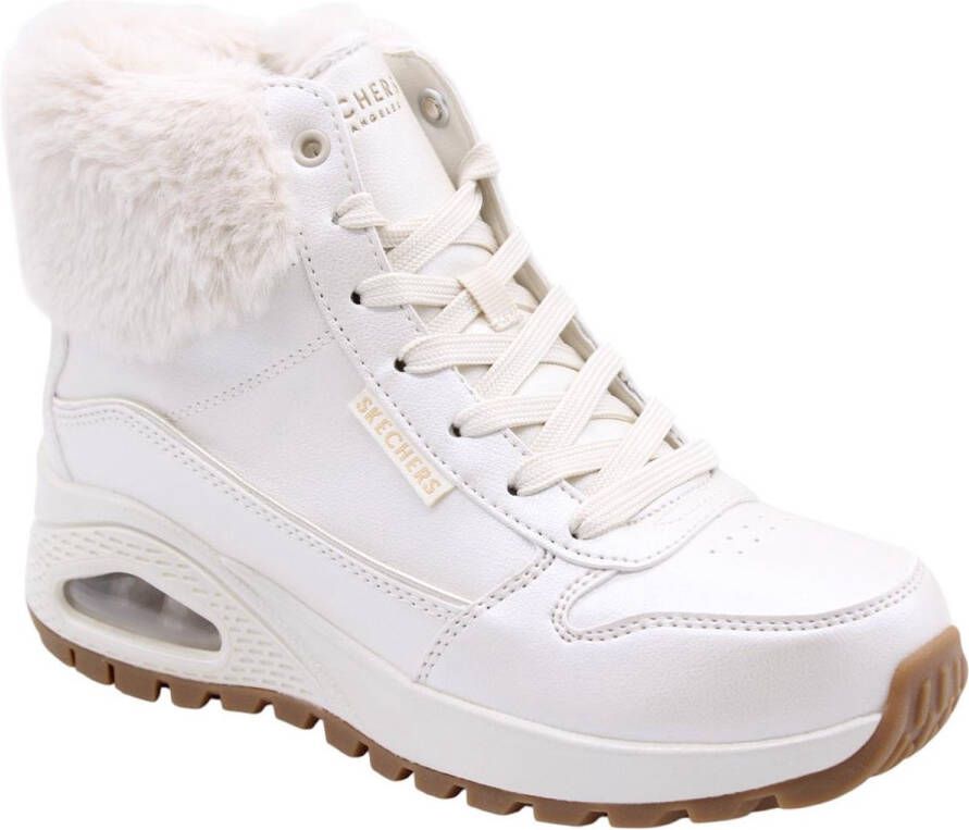 Skechers Dames UNO Rugged Galactic Heights Sneakers 167821 OFWT Wit