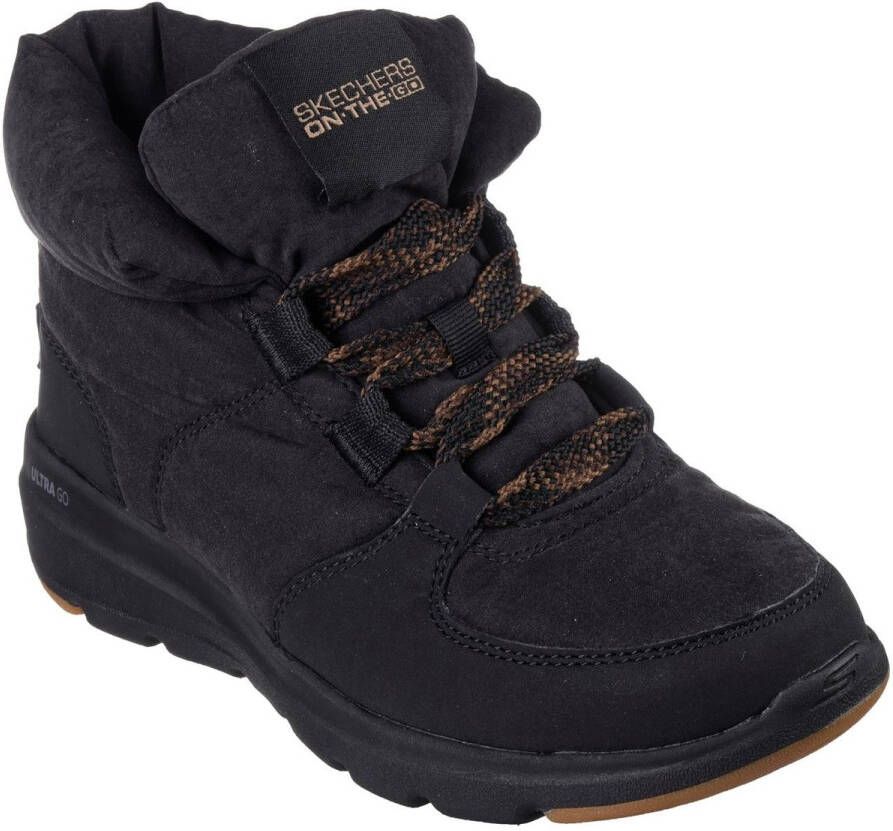 Skechers Dames Winterlaarzen Glacial Ultra Trend Zwart