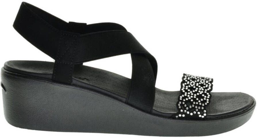 Skechers Damessandaal Verhoogde Hiel Sleehak
