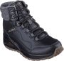 Skechers Damesschoenen Uno Rugged 177179-BBK Zwarte Enkellaarsjes - Thumbnail 1