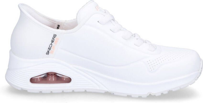 Skechers Slip-on sneakers Uno Easy Air instapschoen slippers plateausneaker met sleehak