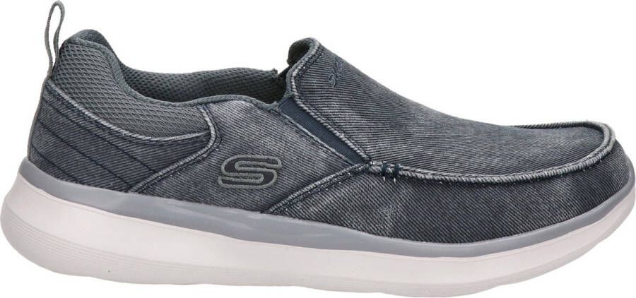 Skechers Delson 2.0 Heren Instappers Blauw