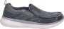 Skechers Delson 2.0 Larwin heren instappers blauw - Thumbnail 1