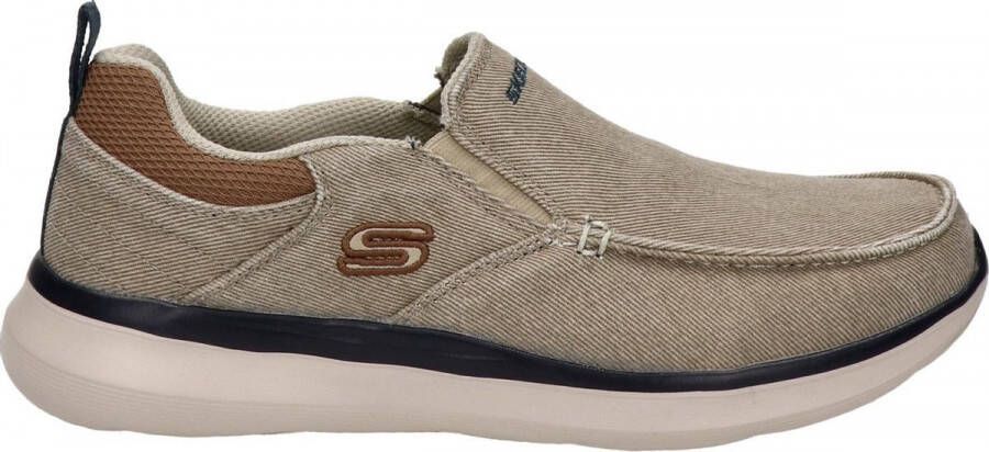Skechers Delson 2.0 Larwin heren instappers beige - Foto 2