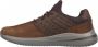 Skechers Delson 3.0 Ezra Sneakers bruin Leer - Thumbnail 6