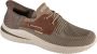 Skechers Slip-ins Delson 3.0 Roth Heren Instappers Taupe - Thumbnail 1