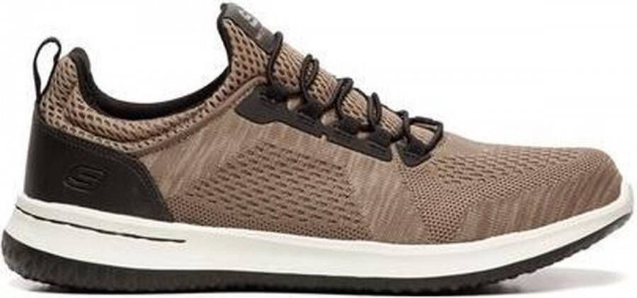 Skechers Delson- Brewton Heren Sneakers Tan