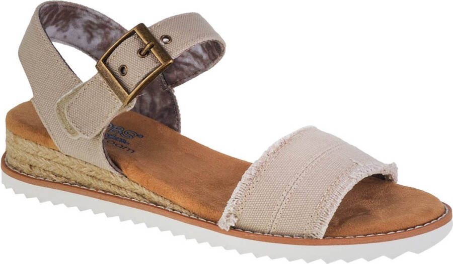 Skechers Desert Kiss Adobe Princess 113541 TPE Vrouwen Beige Sandalen