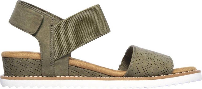 Skechers Desert Kiss Dames Sandalen Olive