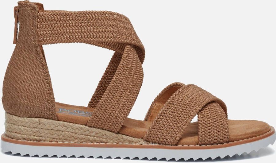 Skechers Sandalen DESERT KISS- zomerschoen sandaal keilhak met hielrits - Foto 2