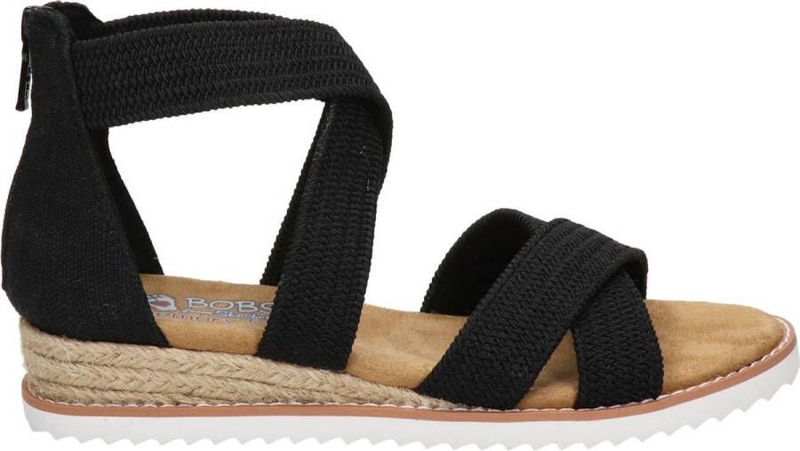 Skechers Sandalen DESERT KISS- zomerschoen sandaal keilhak met hielrits