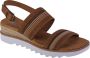 Skechers Desert Kiss Hi Tea Time 113863-BRMT Vrouwen Bruin Sandalen - Thumbnail 1