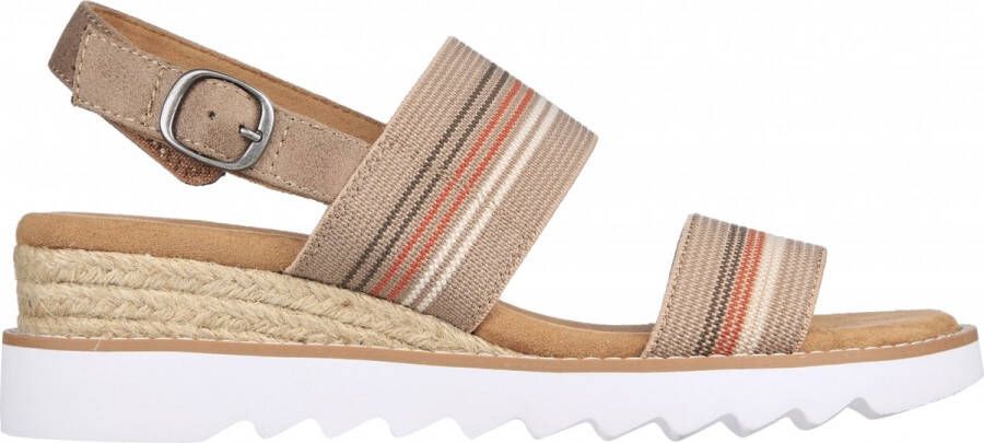 Skechers Desert Kiss Hi Tea Time 113863-TPMT Vrouwen Bruin Sandalen