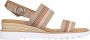 Skechers Desert Kiss Hi Tea Time 113863-TPMT Vrouwen Bruin Sandalen - Thumbnail 1